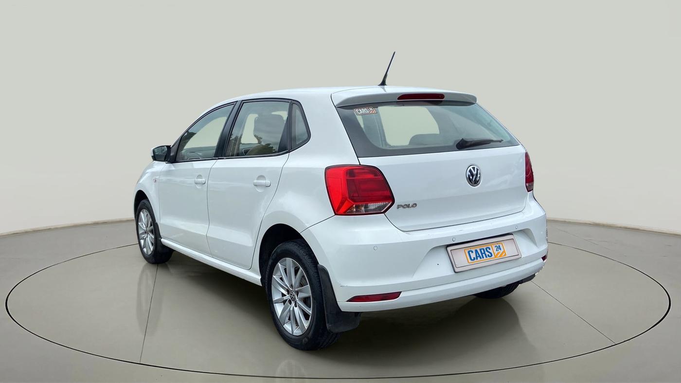 2014 Volkswagen Polo HIGHLINE1.2L, Petrol, Manual, 69,285 km, Left Back Diagonal