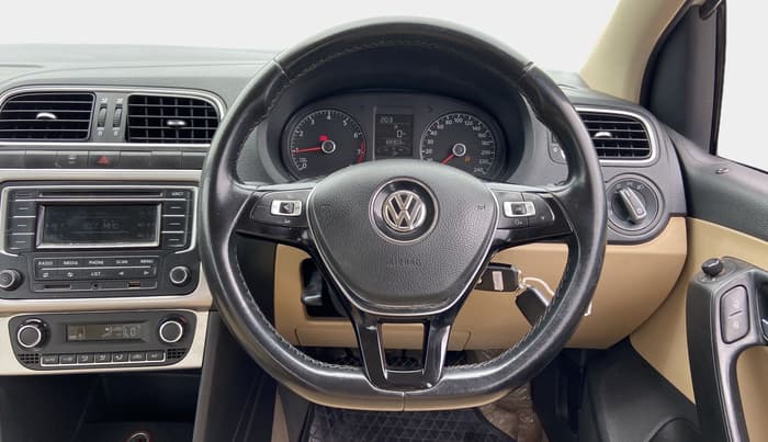 2014 Volkswagen Polo HIGHLINE1.2L, Petrol, Manual, 69,285 km, Steering Wheel Close Up