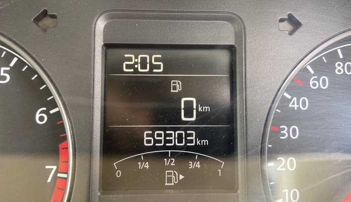 2014 Volkswagen Polo HIGHLINE1.2L, Petrol, Manual, 69,285 km, Odometer Image