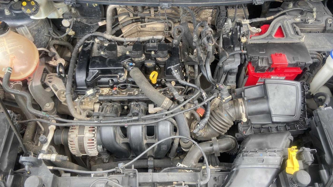 2019 Ford Ecosport TITANIUM + 1.5L PETROL AT, Petrol, Automatic, 74,193 km, Open Bonet