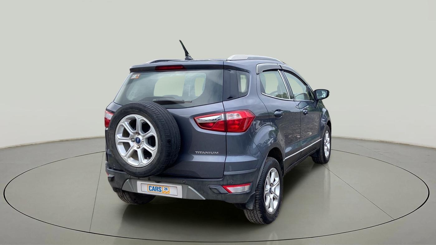 2019 Ford Ecosport TITANIUM + 1.5L PETROL AT, Petrol, Automatic, 74,193 km, Right Back Diagonal