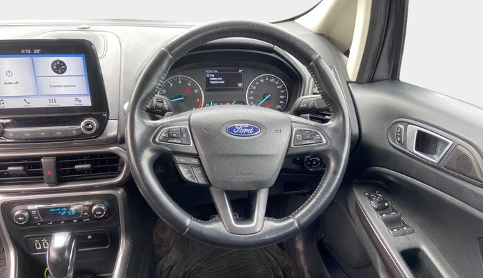 2019 Ford Ecosport TITANIUM + 1.5L PETROL AT, Petrol, Automatic, 74,193 km, Steering Wheel Close Up