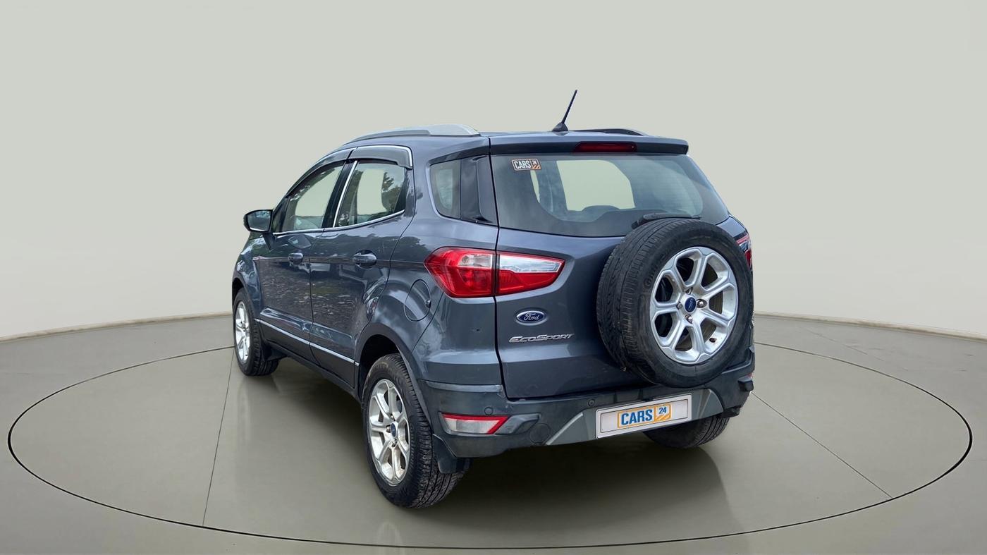 2019 Ford Ecosport TITANIUM + 1.5L PETROL AT, Petrol, Automatic, 74,193 km, Left Back Diagonal