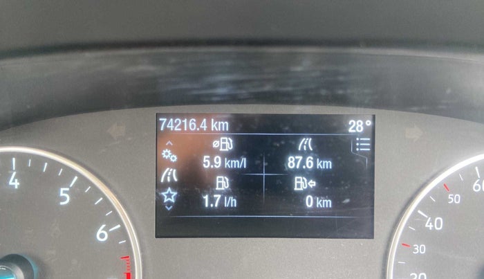2019 Ford Ecosport TITANIUM + 1.5L PETROL AT, Petrol, Automatic, 74,193 km, Odometer Image