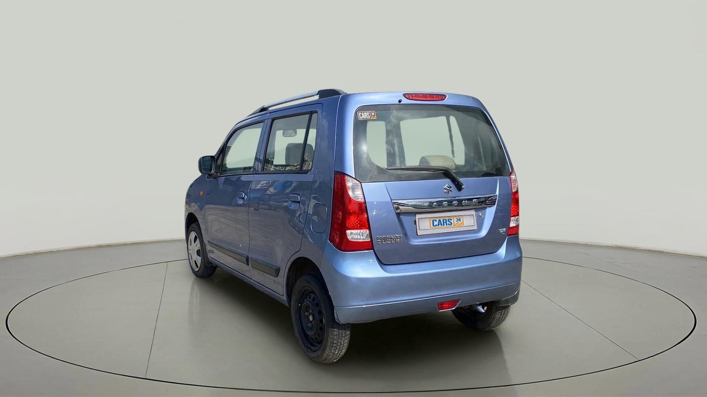 2015 Maruti Wagon R 1.0 VXI, Petrol, Manual, 56,620 km, Left Back Diagonal