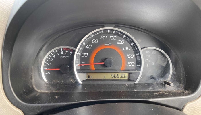 2015 Maruti Wagon R 1.0 VXI, Petrol, Manual, 56,620 km, Odometer Image
