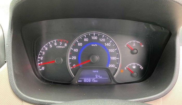 2015 Hyundai Grand i10 SPORTZ 1.2 KAPPA VTVT, Petrol, Manual, 80,884 km, Odometer Image