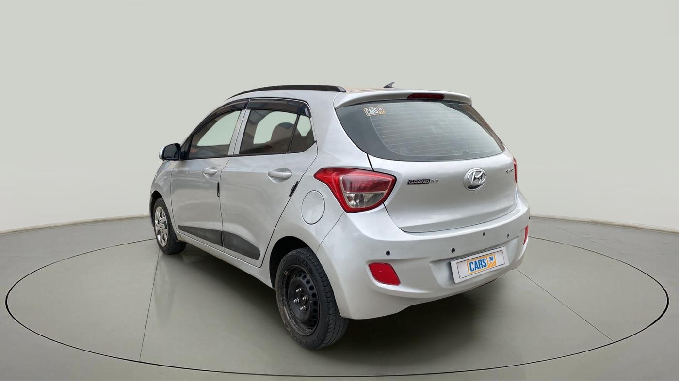 2015 Hyundai Grand i10 SPORTZ 1.2 KAPPA VTVT, Petrol, Manual, 80,884 km, Left Back Diagonal