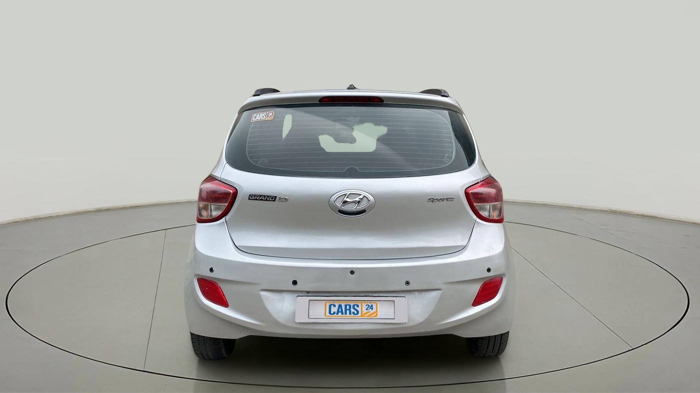 2015 Hyundai Grand i10 SPORTZ 1.2 KAPPA VTVT, Petrol, Manual, 80,884 km, Back/Rear