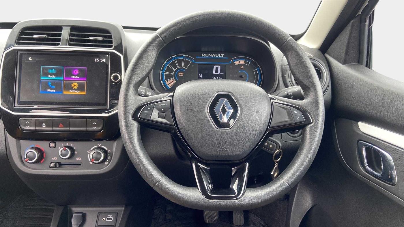 2023 Renault Kwid CLIMBER AMT 1.0, Petrol, Automatic, 4,588 km, Steering Wheel Close Up