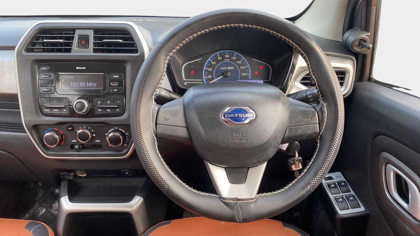 2020 Datsun Redi Go T, Petrol, Manual, 31,356 km, Steering Wheel Close Up