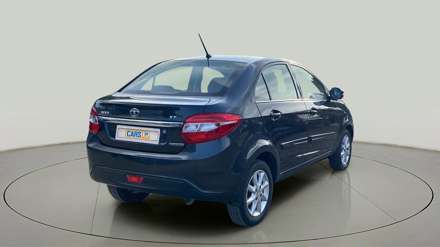 2016 Tata Zest XT PETROL, Petrol, Manual, 38,179 km, Right Back Diagonal