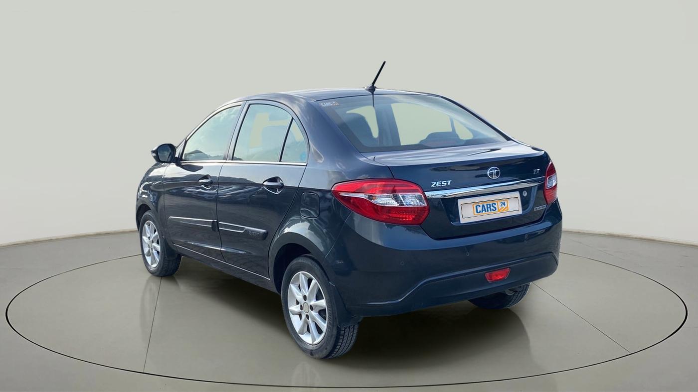2016 Tata Zest XT PETROL, Petrol, Manual, 38,179 km, Left Back Diagonal