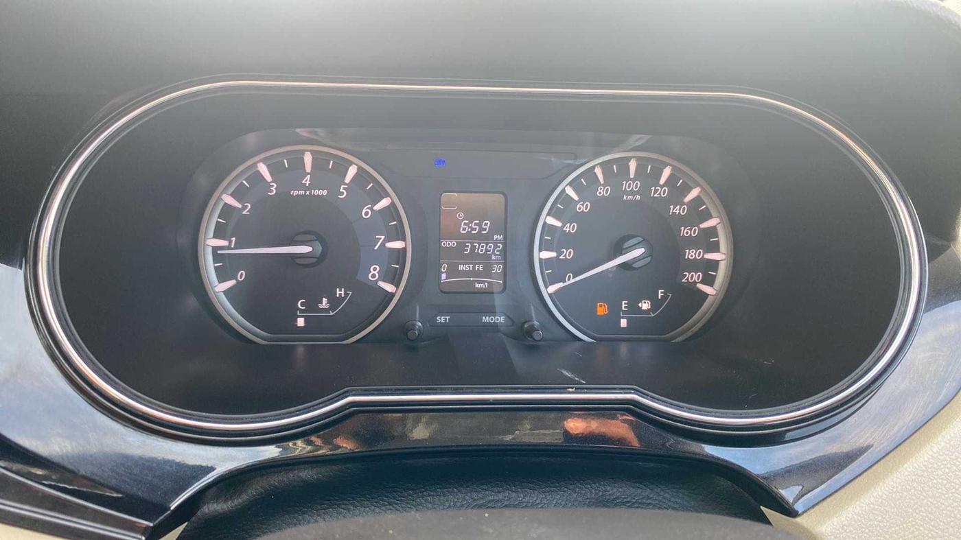 2016 Tata Zest XT PETROL, Petrol, Manual, 38,179 km, Odometer Image