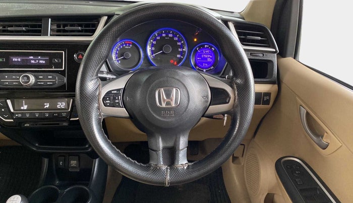 2017 Honda Amaze 1.2L I-VTEC VX, Petrol, Manual, 75,128 km, Steering Wheel Close Up