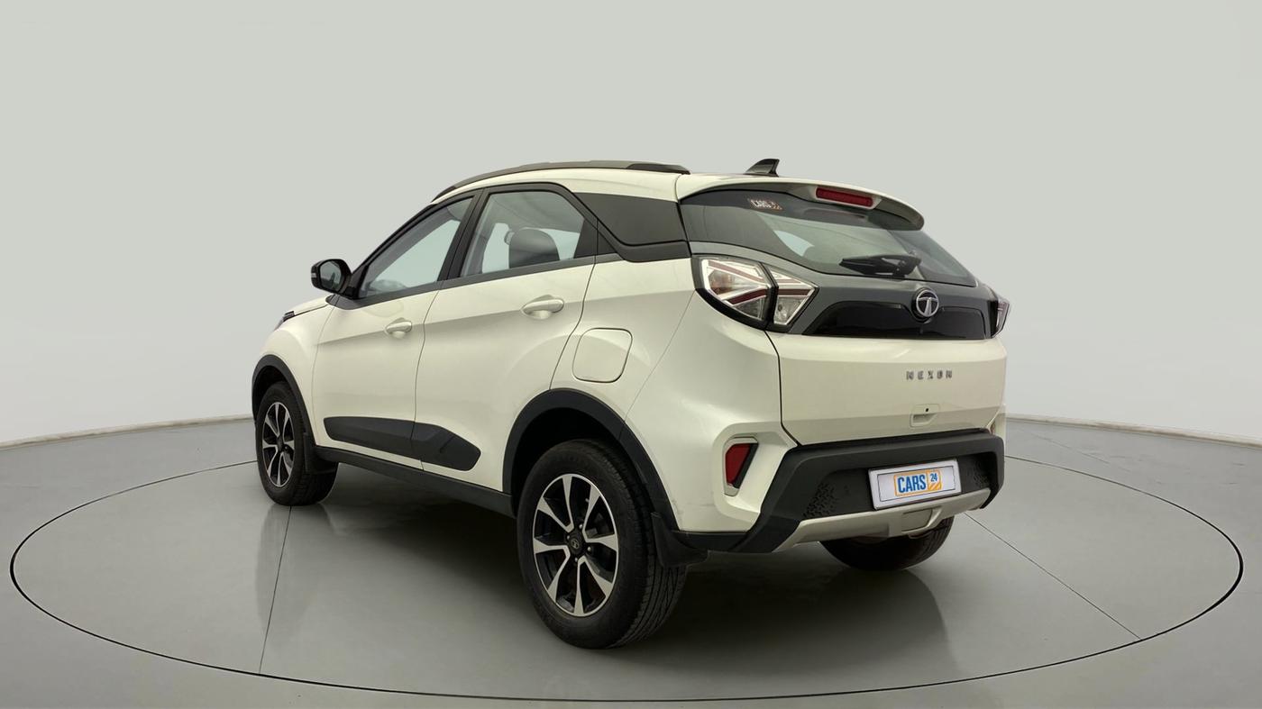 2020 Tata NEXON XZ PLUS PETROL, Petrol, Manual, 25,614 km, Left Back Diagonal