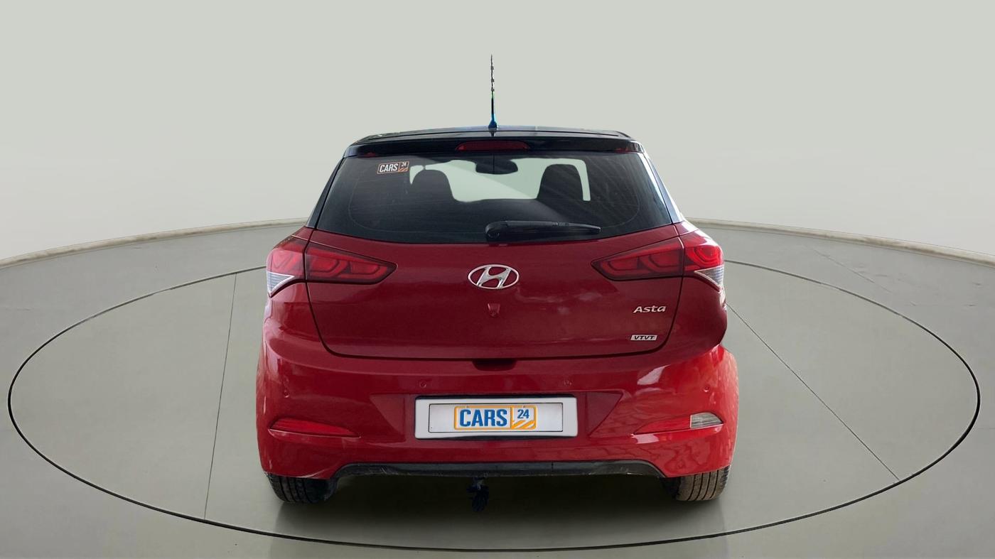 2015 Hyundai Elite i20 ASTA 1.2, CNG, Manual, 1,08,002 km, Back/Rear