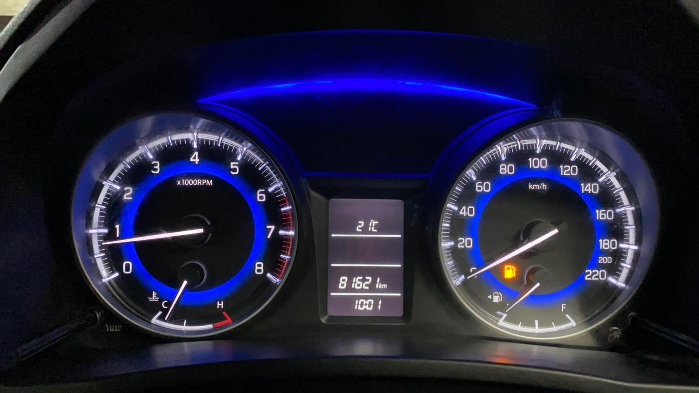 2018 Maruti Baleno DELTA PETROL 1.2, Petrol, Manual, 81,604 km, Odometer Image