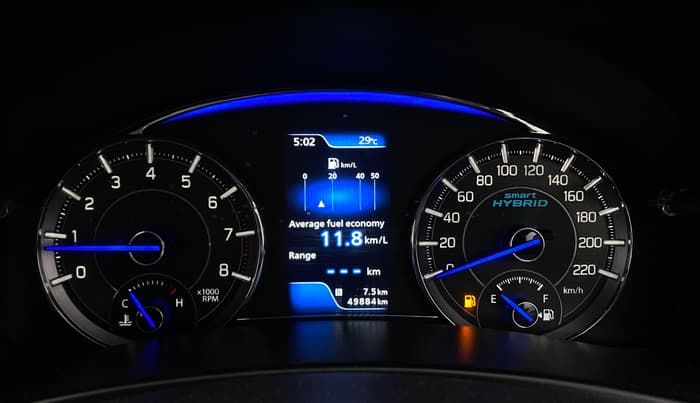 2021 Maruti Ciaz ZETA 1.5 SHVS MT PETROL, Petrol, Manual, 49,876 km, Odometer Image