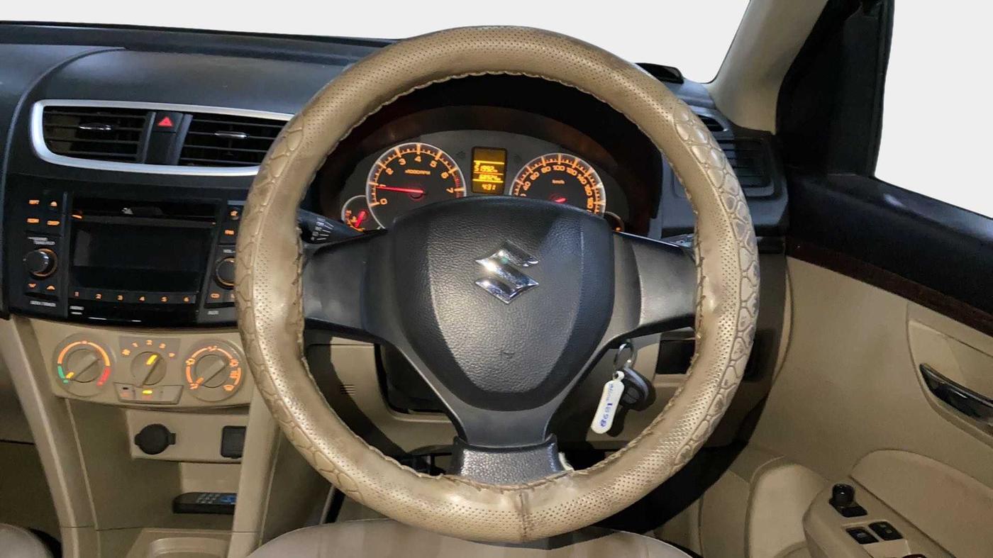2016 Maruti Swift Dzire VXI, Petrol, Manual, 69,572 km, Steering Wheel Close Up