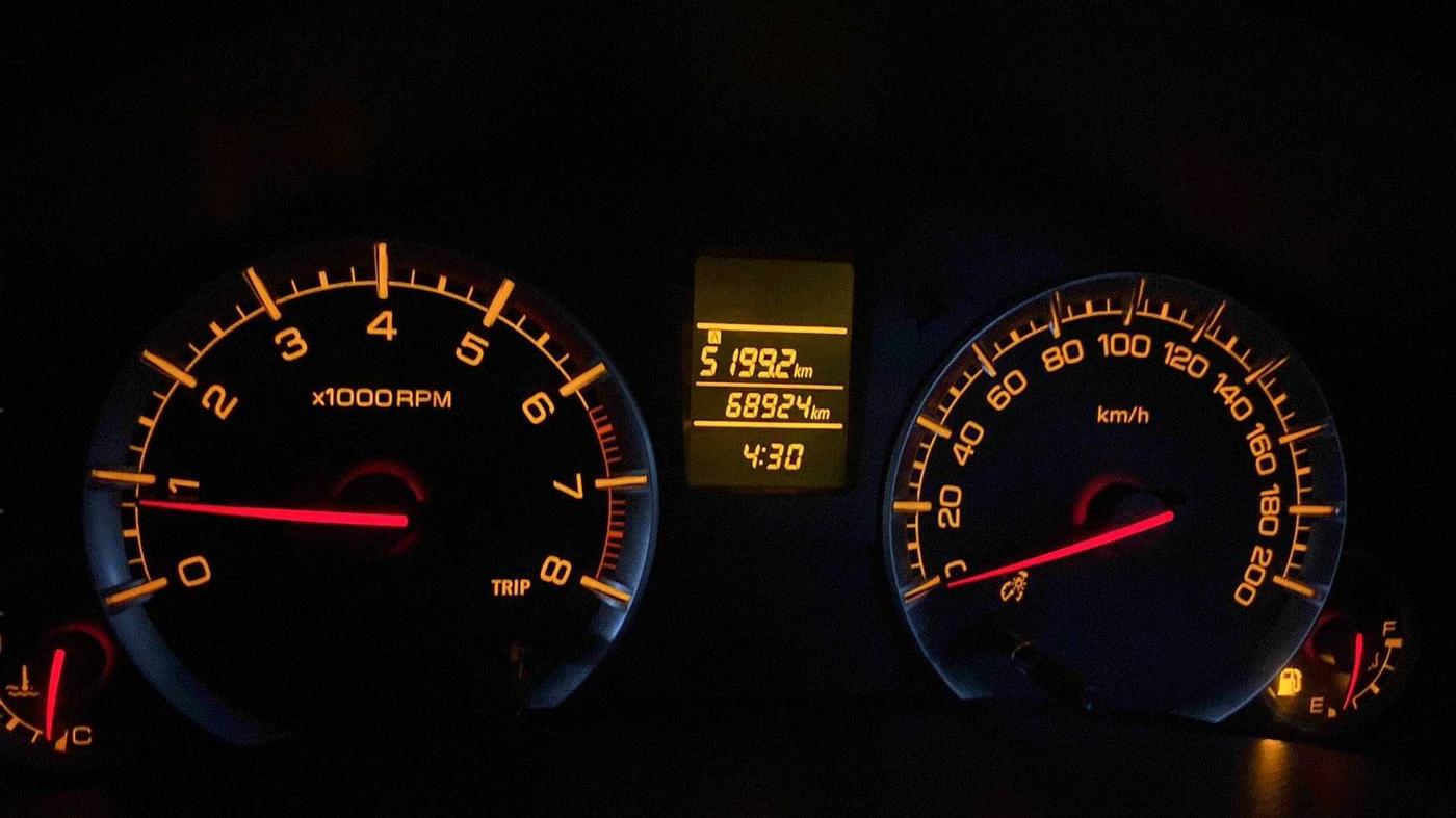 2016 Maruti Swift Dzire VXI, Petrol, Manual, 69,572 km, Odometer Image