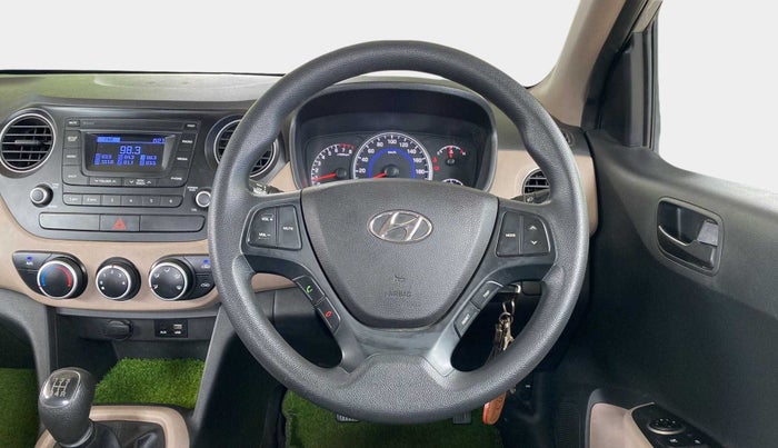 2018 Hyundai Grand i10 MAGNA 1.2 KAPPA VTVT, Petrol, Manual, 42,363 km, Steering Wheel Close Up