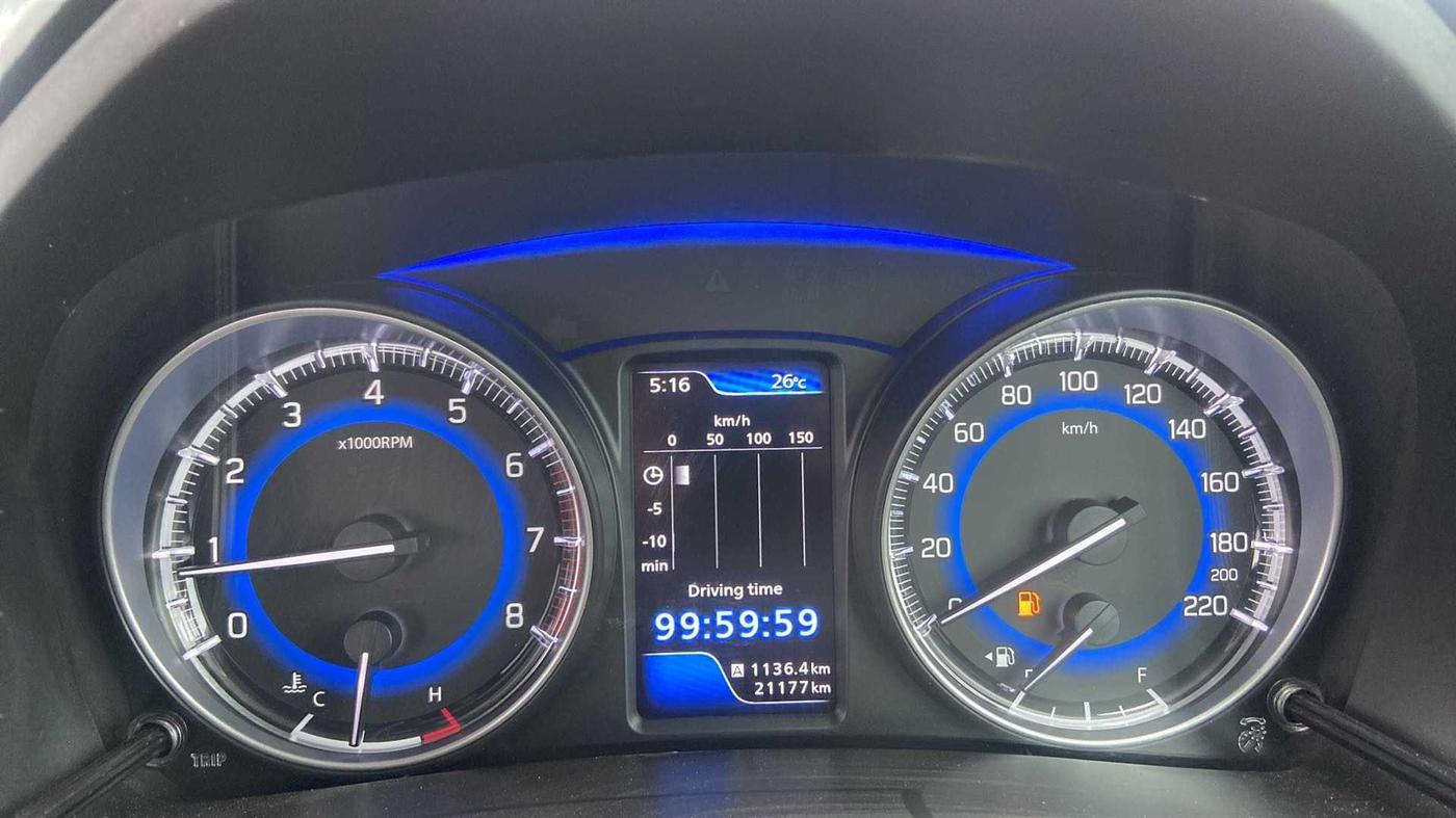 2021 Maruti Baleno ALPHA PETROL 1.2, Petrol, Manual, 21,473 km, Odometer Image