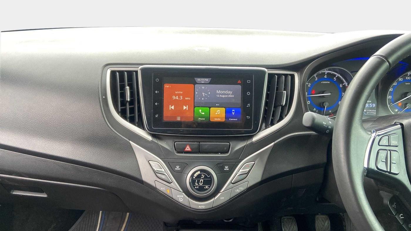 2021 Maruti Baleno ALPHA PETROL 1.2, Petrol, Manual, 21,473 km, Air Conditioner