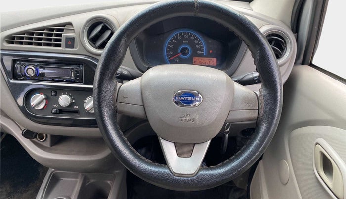 2016 Datsun Redi Go S, Petrol, Manual, 52,392 km, Steering Wheel Close Up