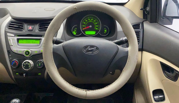 2012 Hyundai Eon MAGNA, Petrol, Manual, 26,429 km, Steering Wheel Close Up