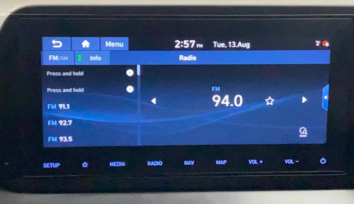 2020 Hyundai NEW I20 ASTA 1.0 GDI TURBO DCT, Petrol, Automatic, 36,213 km, Infotainment System