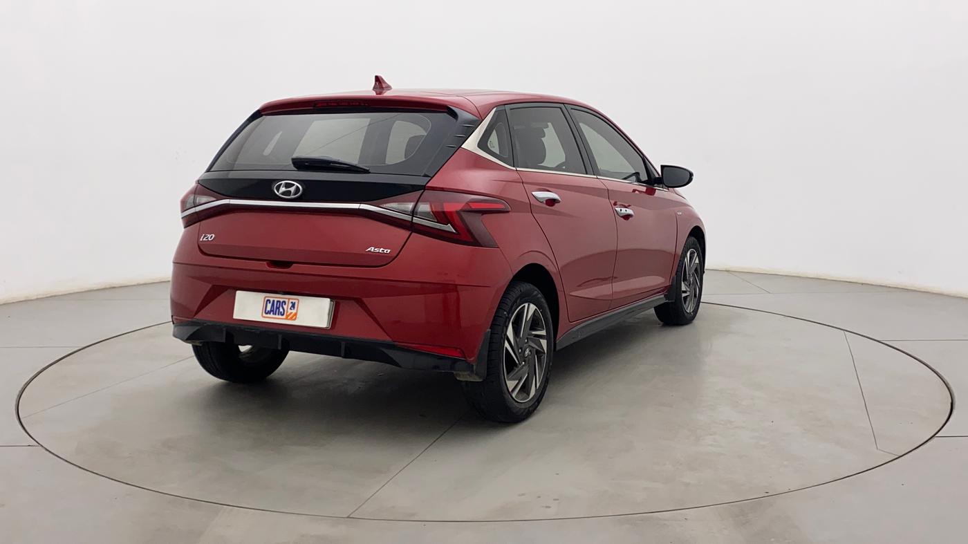 2020 Hyundai NEW I20 ASTA 1.0 GDI TURBO DCT, Petrol, Automatic, 36,213 km, Right Back Diagonal