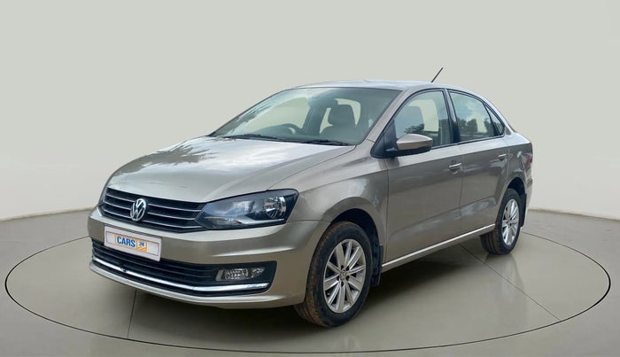 2018 Volkswagen Vento HIGHLINE PETROL AT, Petrol, Automatic, 52,844 km, Left Front Diagonal