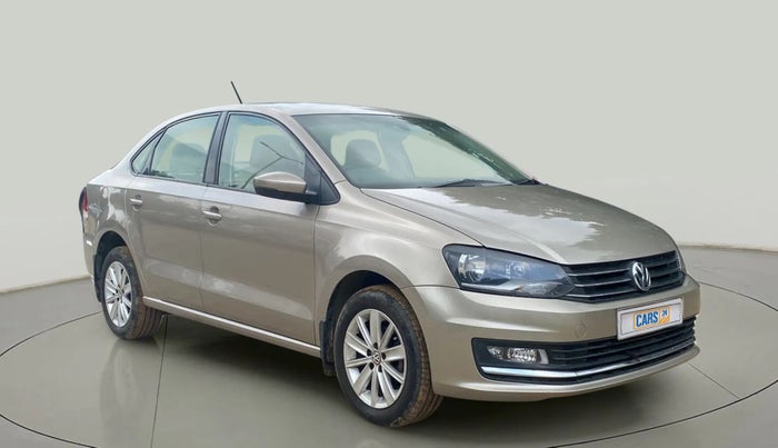 2018 Volkswagen Vento HIGHLINE PETROL AT, Petrol, Automatic, 52,844 km, Right Front Diagonal