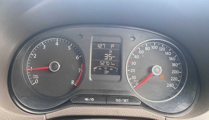 2018 Volkswagen Vento HIGHLINE PETROL AT, Petrol, Automatic, 52,844 km, Odometer Image