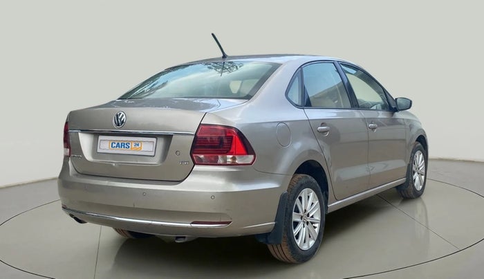 2018 Volkswagen Vento HIGHLINE PETROL AT, Petrol, Automatic, 52,844 km, Right Back Diagonal