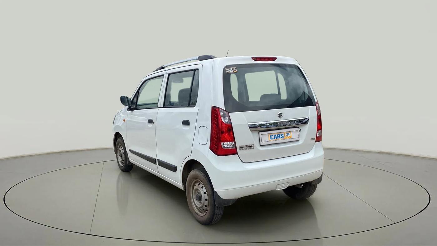 2013 Maruti Wagon R 1.0 LXI, Petrol, Manual, 75,649 km, Left Back Diagonal