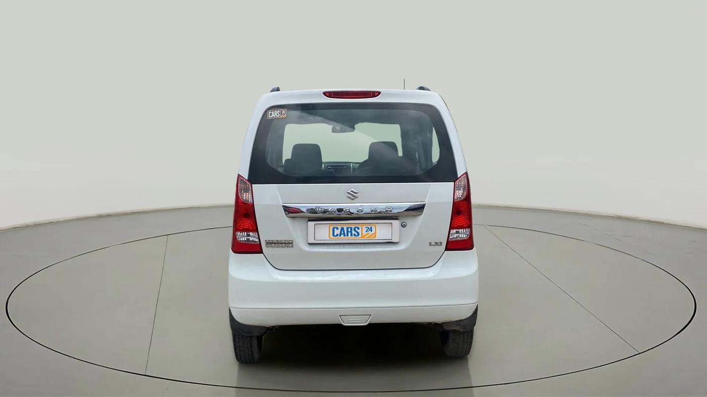 2013 Maruti Wagon R 1.0 LXI, Petrol, Manual, 75,649 km, Back/Rear