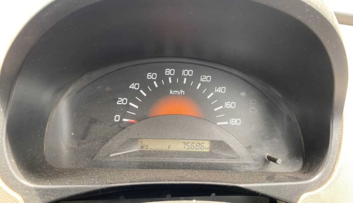 2013 Maruti Wagon R 1.0 LXI, Petrol, Manual, 75,649 km, Odometer Image