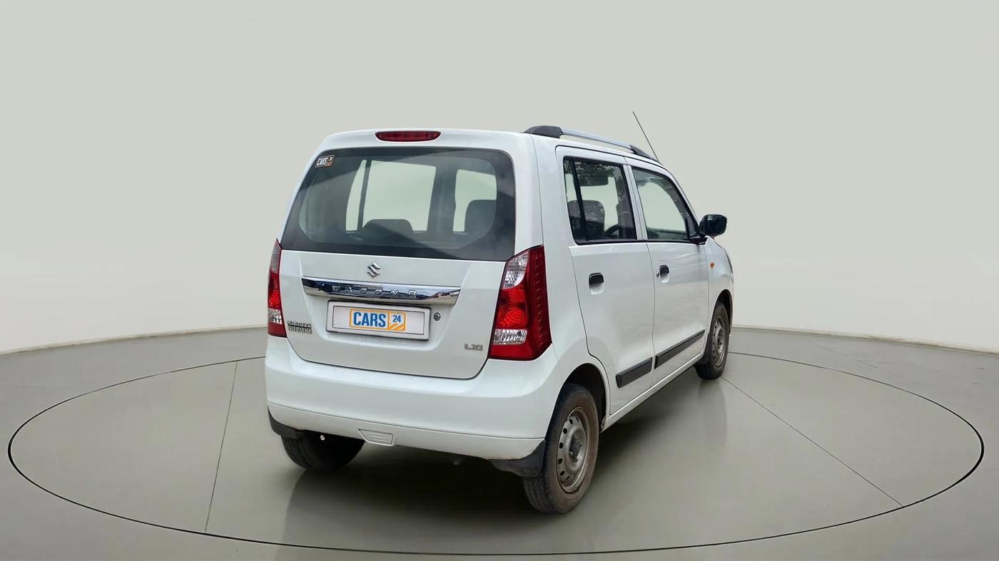 2013 Maruti Wagon R 1.0 LXI, Petrol, Manual, 75,649 km, Right Back Diagonal