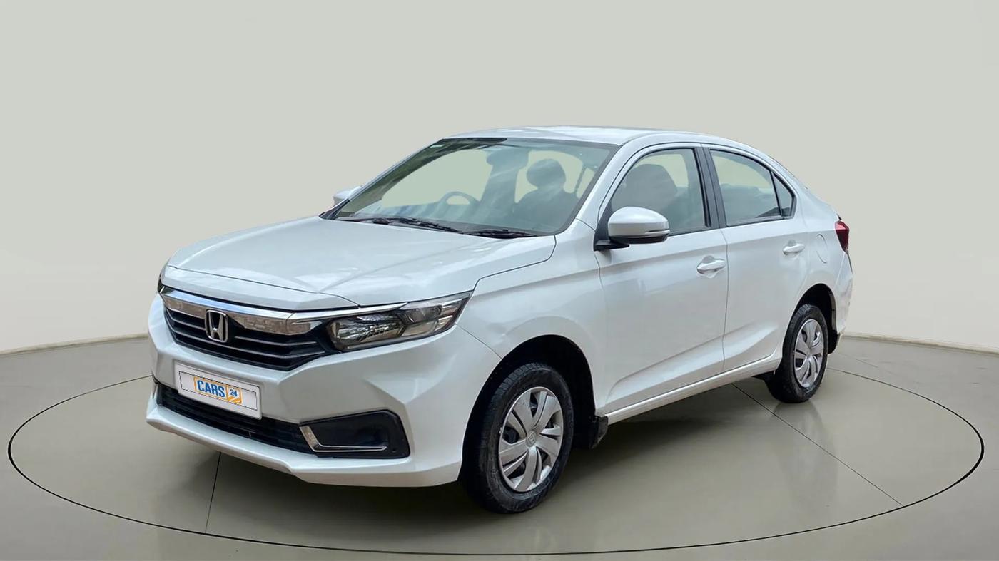 2022 Honda Amaze 1.2L I-VTEC S CVT, Petrol, Automatic, 52,228 km, Left Front Diagonal