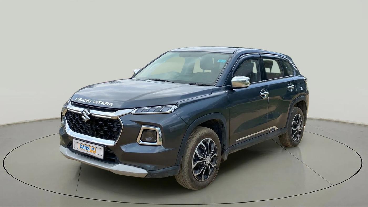 2023 Maruti Grand Vitara DELTA SMART HYBRID, Petrol, Manual, 29,872 km, Left Front Diagonal