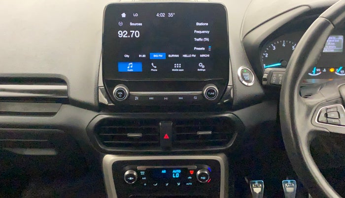 2018 Ford Ecosport TITANIUM 1.5L PETROL, Petrol, Manual, 42,317 km, Air Conditioner