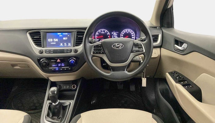 2018 Hyundai Verna 1.6 VTVT SX, Petrol, Manual, 66,936 km, Steering Wheel Close Up