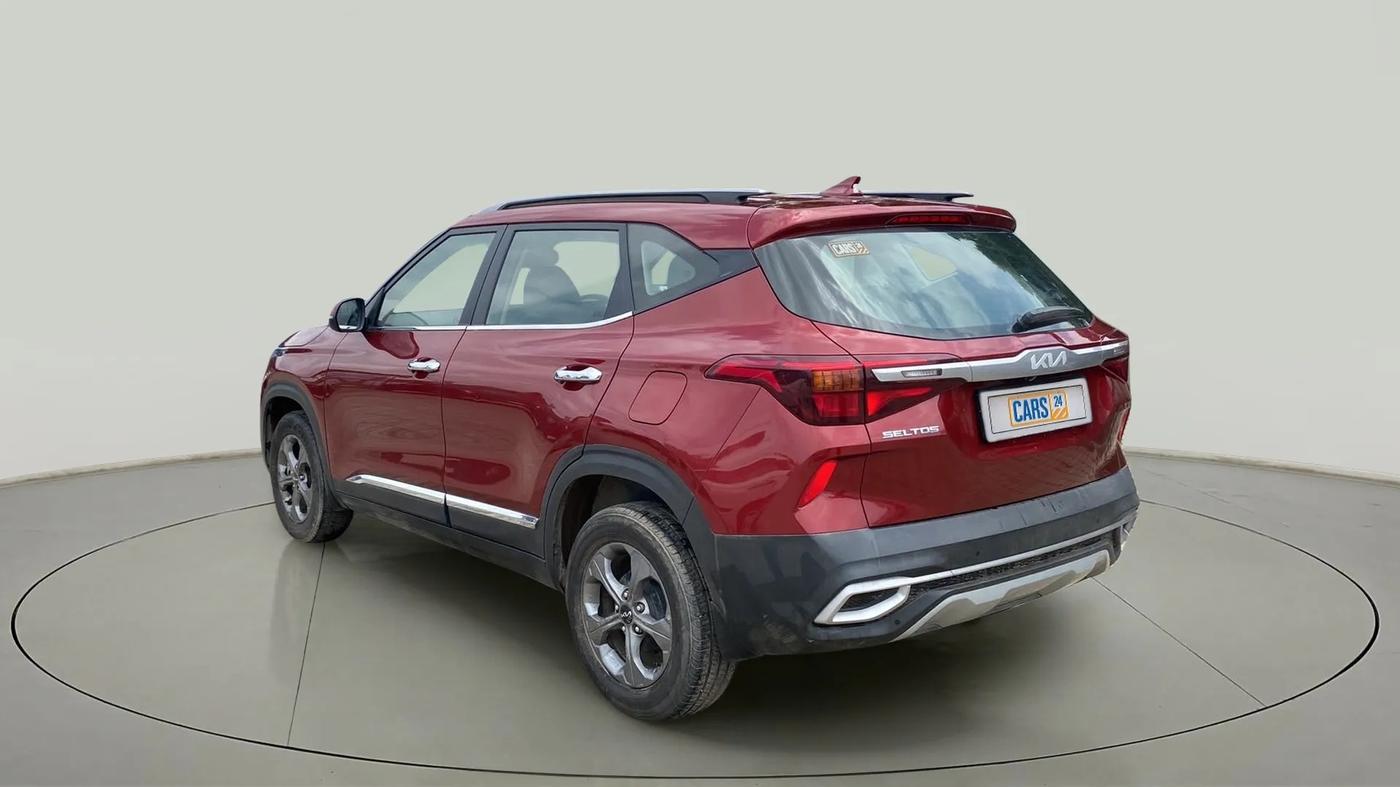2021 KIA SELTOS HTK PLUS 1.5, Petrol, Manual, 15,693 km, Left Back Diagonal