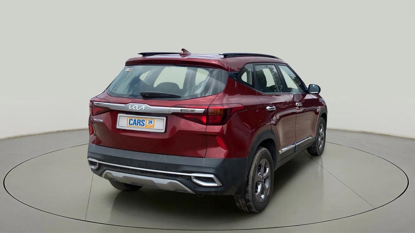 2021 KIA SELTOS HTK PLUS 1.5, Petrol, Manual, 15,693 km, Right Back Diagonal