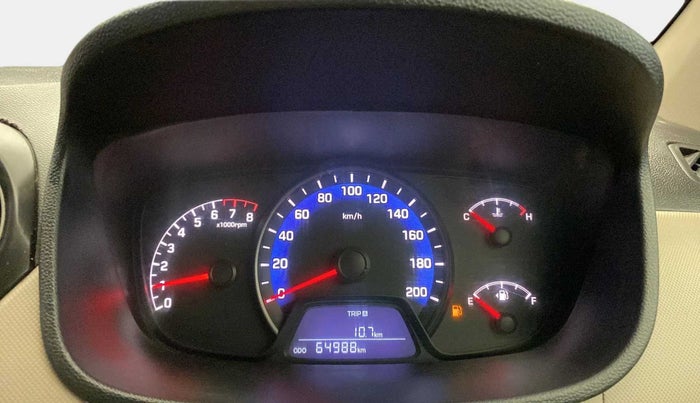 2014 Hyundai Xcent S 1.2, CNG, Manual, 65,342 km, Odometer Image