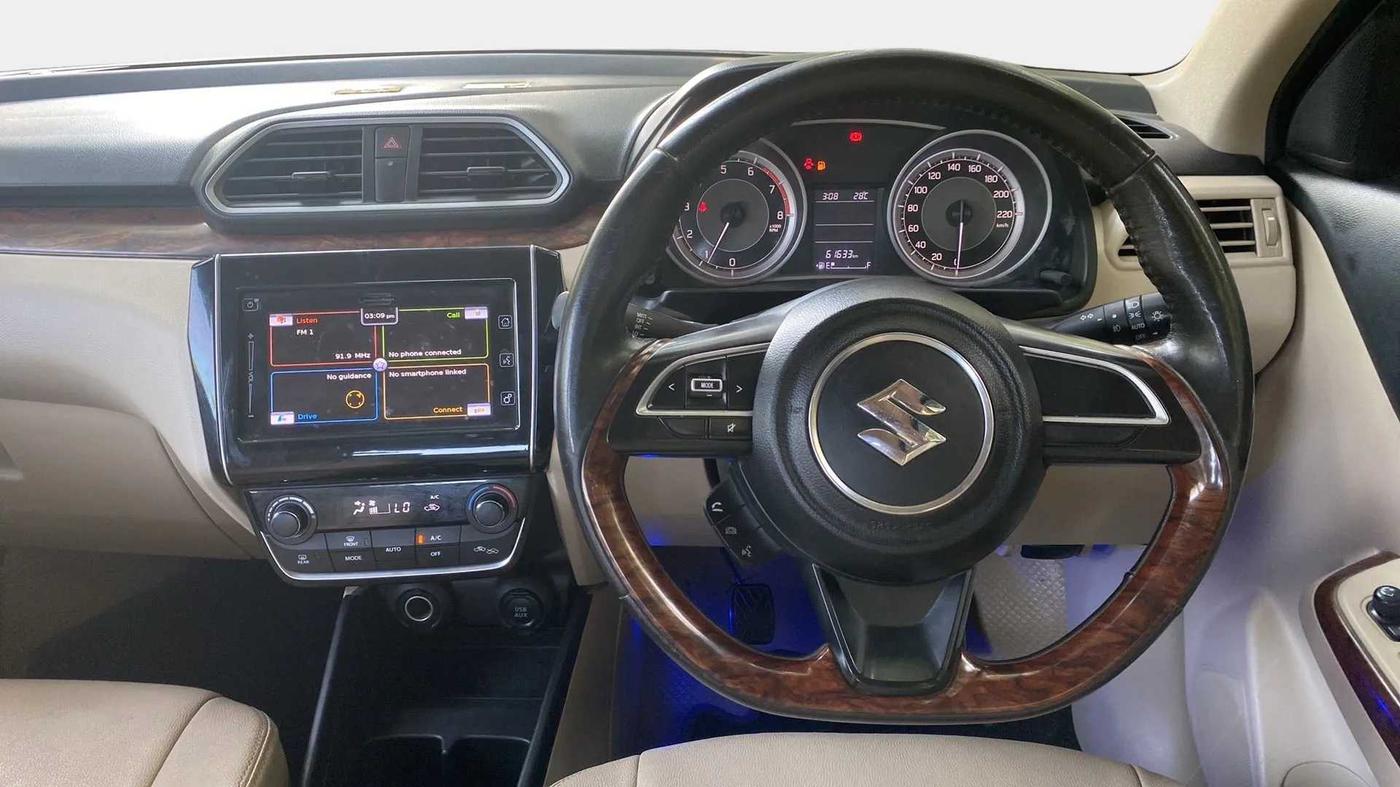2018 Maruti Dzire ZXI PLUS, Petrol, Manual, 61,653 km, Steering Wheel Close Up