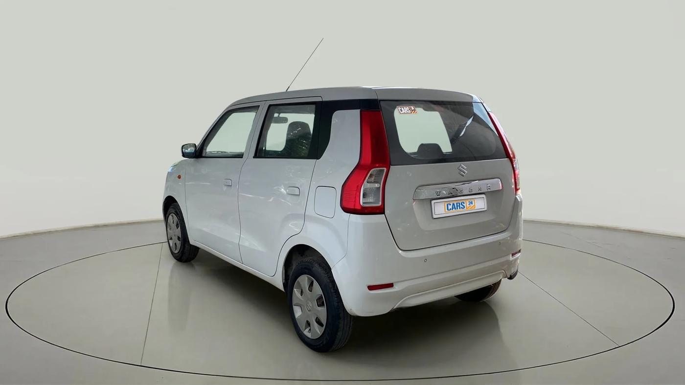2019 Maruti New Wagon-R VXI 1.0, Petrol, Manual, 53,840 km, Left Back Diagonal