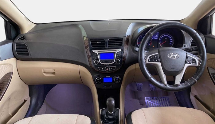 2013 Hyundai Verna FLUIDIC 1.6 VTVT EX, Petrol, Manual, 71,485 km, Dashboard